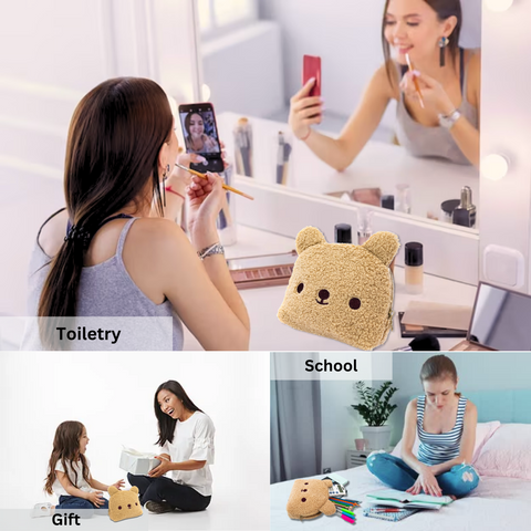 Everythingly Beary Essential Bear Makeup Bag