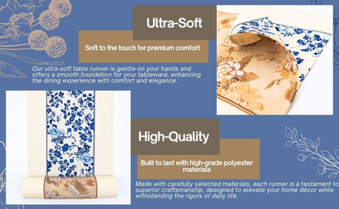 Everythingly Reversible Floral Table Runner