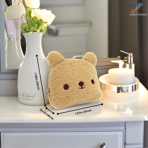 Everythingly Beary Essential Bear Makeup Bag