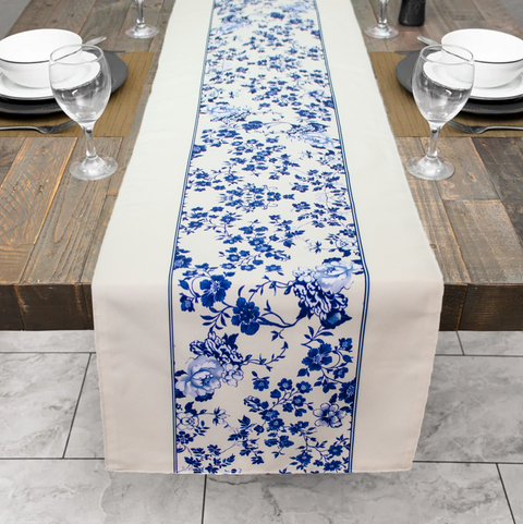 Everythingly Reversible Floral Table Runner