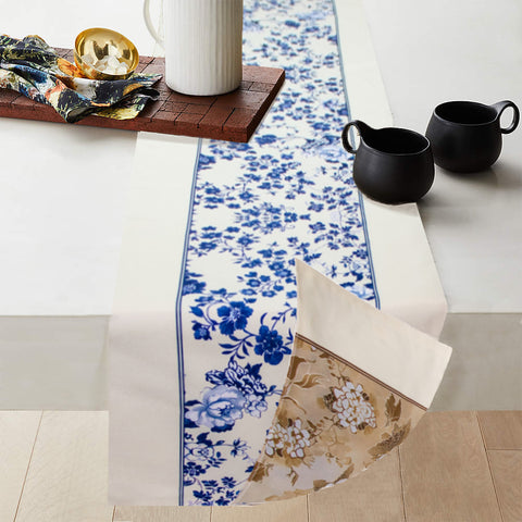 Everythingly Reversible Floral Table Runner